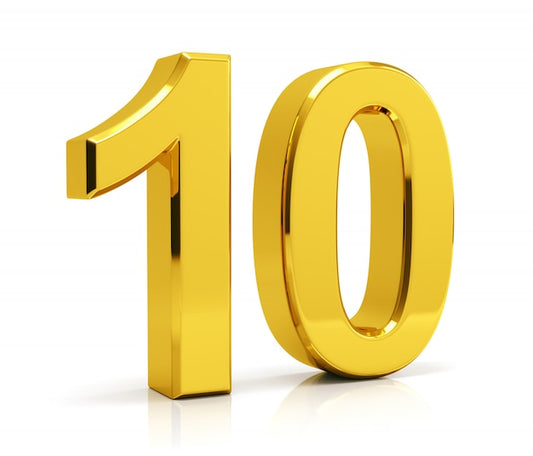 10 veiledningstimer