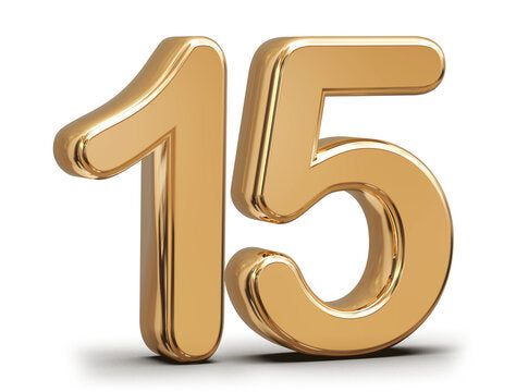 15 veiledningstimer